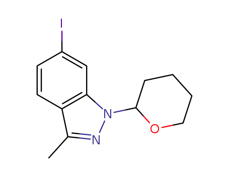 6-iodo-3-methyl-1-(tetrahydro-2H-pyran-2-yl)-1H-indazole