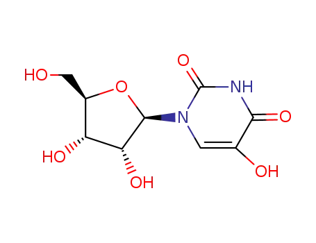 Molecular Structure of 957-77-7 (5-HYDROXYURIDINE)