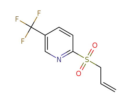 2-(allylsulfonyl)-5-(trifluoromethyl)pyridine