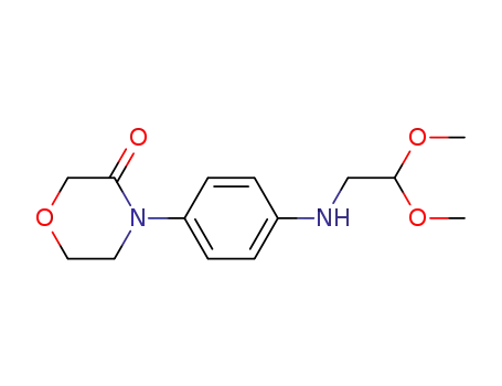 N-4-[(2,2-dimethoxyethylamino)phenyl]morpholine-3-one