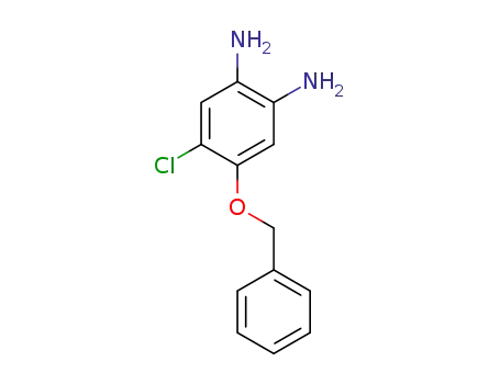4-(benzyloxy)-5-chlorobenzene-1,2-diamine