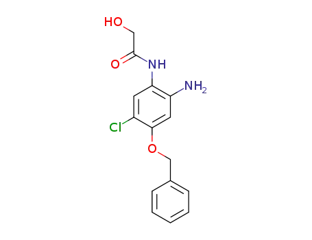 N-(2-amino-4-(benzyloxy)-5-chlorophenyl)-2-hydroxyacetamide