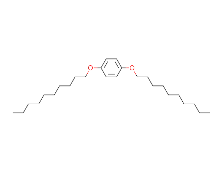 Molecular Structure of 129236-97-1 (1 4-BIS(DECYLOXY)BENZENE  98)