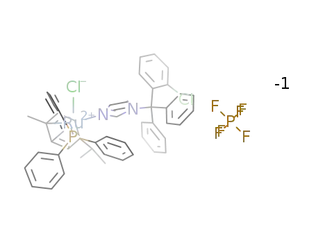 [RuCl(clotrimazole)(η6-p-cymene)(PPh3)]PF6