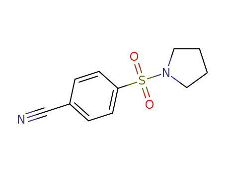 4-(pyrrolidin-1-ylsulfonyl)benzonitrile