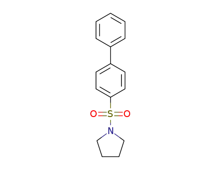 1-([1,1'-biphenyl]-4-ylsulfonyl)pyrrolidine