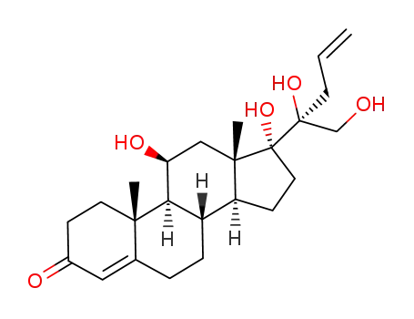 (8S,9S,10R,11S,13S,14S,17R)-17-(1,2-dihydroxypent-4-en-2-yl)-11,17-dihydroxy-10,13-dimethyl-1,2,6,7,8,9,10,11,12,13,14,15,16,17-tetradecahydro-3H-cyclopenta[a]phenanthren-3-one
