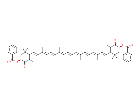 4,4'-dioxo-β,β-carotene-3,3'-diyl dibenzoate