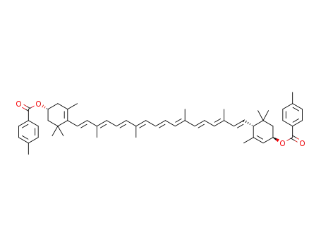 β,ε-carotene-3,3'-diyl di(4-methylbenzoate)
