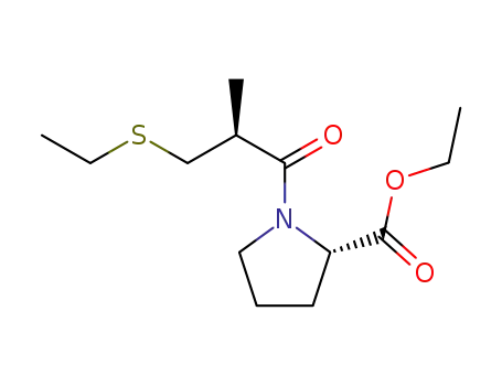 ethyl 1-(3-(ethylthio)-2-methylpropanoyl)pyrrolidine-2-carboxylate