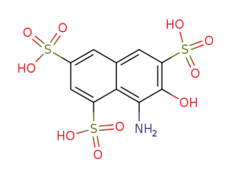 8-amino-7-hydroxy-naphthalene-1,3,6-trisulfonic acid