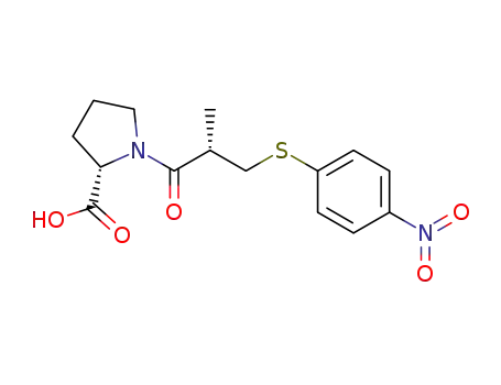 ((S)-2-methyl-3-((4-nitrophenyl)thio)propanoyl)-L-proline