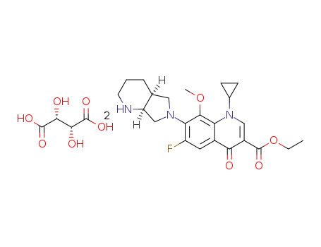 moxifloxacin ethyl ester tartrate