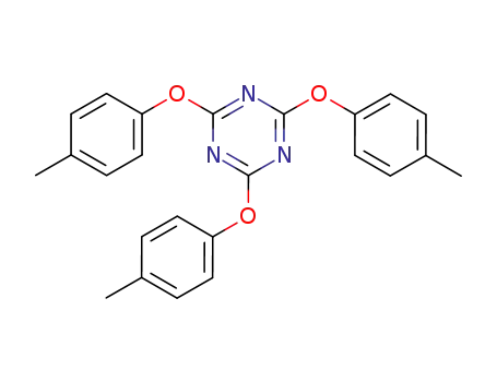 Molecular Structure of 1177-35-1 (1,3,5-Triazine, 2,4,6-tris(4-methylphenoxy)-)