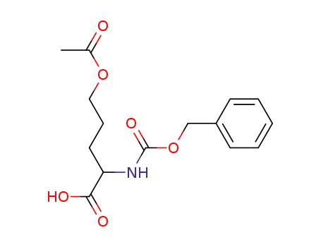 α-N-carbobenzoxy-δ-acetoxy-D-norvaline