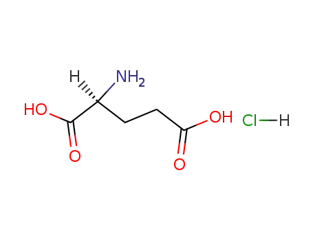Molecular Structure of 138-15-8 (L-(+)-Glutamic acid hydrochloride)