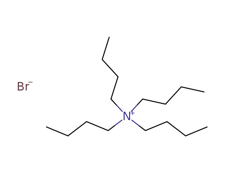 Molecular Structure of 1643-19-2 (1-Butanaminium,N,N,N-tributyl-, bromide (1:1))