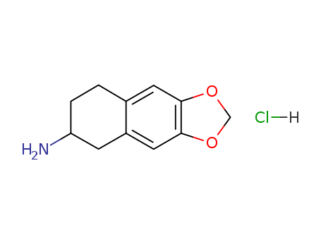5,6,7,8-tetrahydronaphtho[2,3-d][1,3]dioxol-6-aminium chlori...