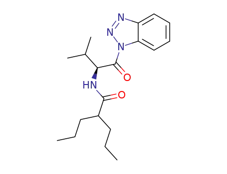 (S)-N-(1-(1H-benzo[d][1,2,3]triazol-1-yl)-3-methyl-1-oxobutan-2-yl)-2-propylpentanamide