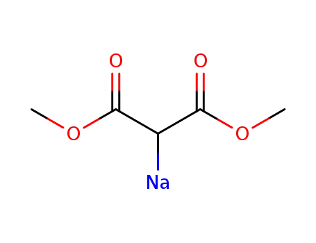 Molecular Structure of 18424-76-5 (Propanedioic acid, dimethyl ester, ion(1-), sodium)