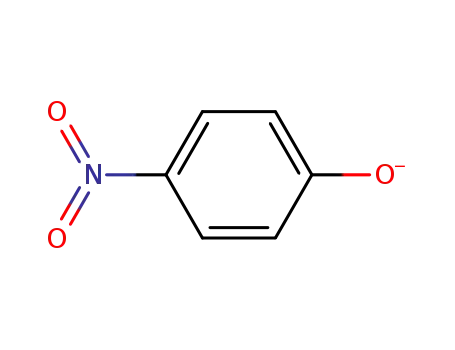 Molecular Structure of 14609-74-6 (Phenol, 4-nitro-, ion(1-) (9CI))