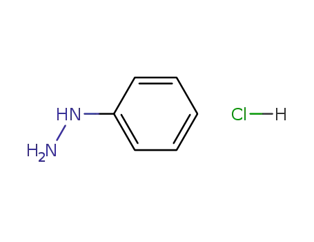 Molecular Structure of 59-88-1 (Phenylhydrazine hydrochloride)