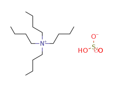 Molecular Structure of 32503-27-8 (Tetrabutylammonium hydrogen sulfate)