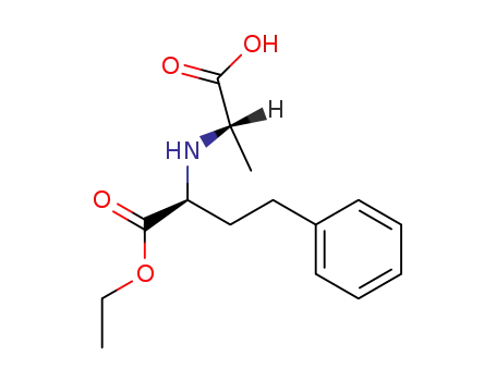 N-[1-(1S)-ethoxycarbonyl-3-phenylpropyl-L-alanine