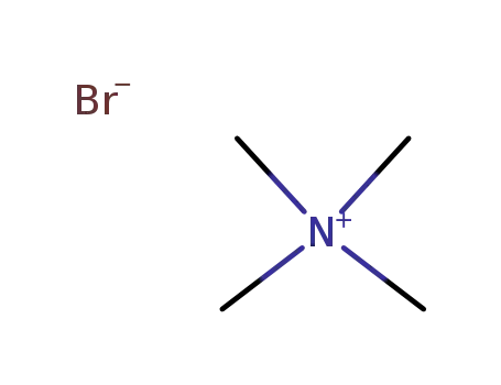 Molecular Structure of 64-20-0 (Tetramethylammonium bromide)