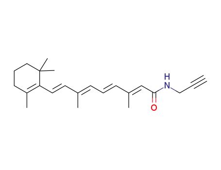 (2E,4E,6E,8E)-N-(propargyl)-3,7-dimethyl-9-(2,6,6-trimethylcyclohex-1-en-1-yl)nona-2,4,6,8-tetraenamide