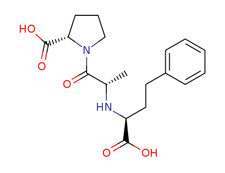 (2S)-1-[(2S)-2-[[(1S)-1-Carboxy-3-phenylpropyl] amino] propanoyl]pyrrolidine-2-carboxylic Acid