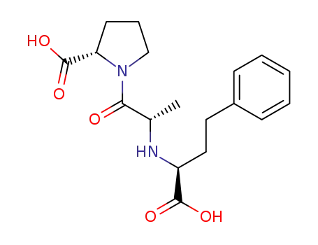 L-Proline,N-[(1S)-1-carboxy-3-phenylpropyl]-L-alanyl-