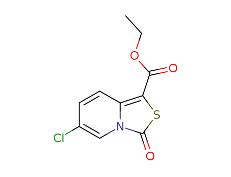 ethyl 6-chloro-3-oxo-3H-thiazolo[3,4-a]pyridine-1-carboxylate