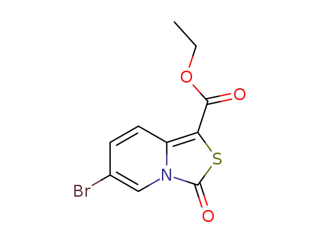 ethyl 6-bromo-3-oxo-3H-thiazolo[3,4-a]pyridine-1-carboxylate