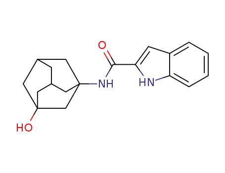 N-(3-hydroxyadamantan-1-yl)-1H-indole-2-carboxamide