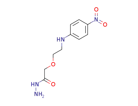 2-(2-((4-nitrophenyl)amino)ethoxy) acetohydrazide