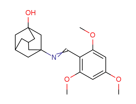 3-((2,4,6-trimethoxybenzylidene)amino)adamantan-1-ol