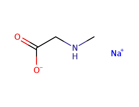 Molecular Structure of 4316-73-8 (Glycine, N-methyl-,sodium salt (1:1))
