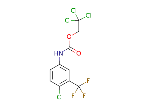 2,2,2-trichloroethyl (4-chloro-3-(trifluoromethyl)phenyl)carbamate