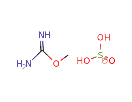 Carbamimidicacid,methylester,sulfate(1:1)
