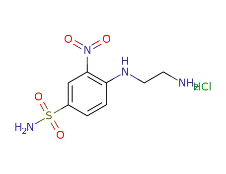 4-((2-aminoethyl)amino)-3-nitrobenzenesulfonamide monohydrochloride