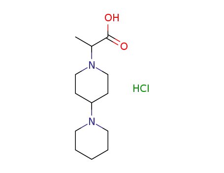 2-([1,4'-bipiperidin]-1'-yl)propionic acid hydrochloride