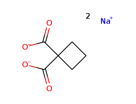 1,1-Cyclobutanedicarboxylic acid, disodium salt