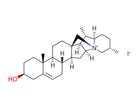 3β-hydroxy-18,28-cyclo-solanid-5-enium; iodide