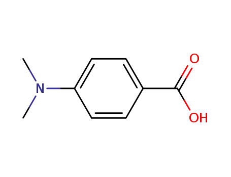 Molecular Structure of 619-84-1 (4-Dimethylaminobenzoic acid)