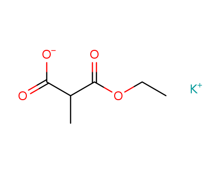 Propanedioic acid, methyl-, monoethyl ester, potassium salt