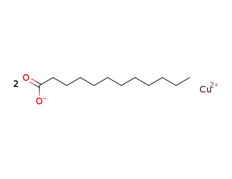 Molecular Structure of 19179-44-3 (copper dilaurate)