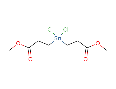 Molecular Structure of 10175-01-6 (3,3'(DICHLOROSTANNYLENE)BIS(METHYLPROPANOATE))