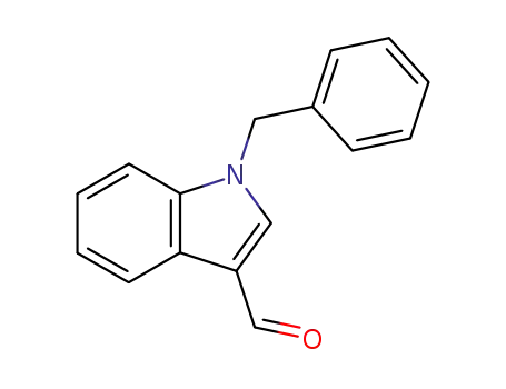 Molecular Structure of 10511-51-0 (1-BENZYL-1H-INDOLE-3-CARBALDEHYDE)