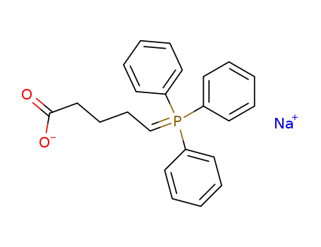 Pentanoic acid, 5-(triphenylphosphoranylidene)-, sodium salt